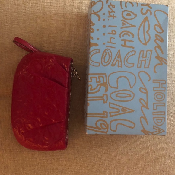 Vintage 100% authentic Coach Wristlet - Picture 2 of 7